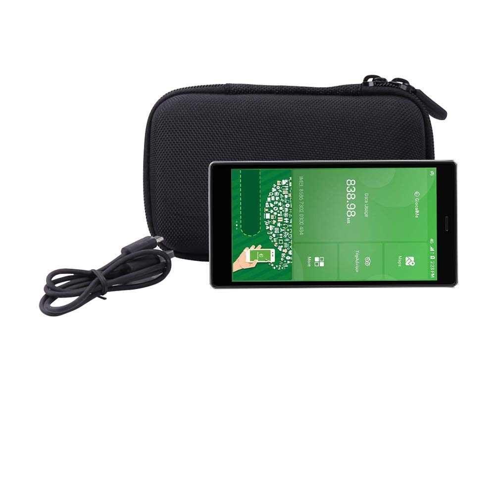 Aenllosi Hard Carrying Case for GlocalMe G4 4G LTE Mobile Hotspot (Black)