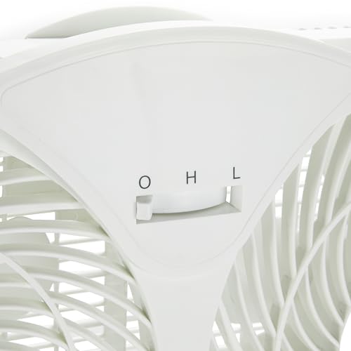 Amazon Basics Window Fan with Manual Controls, Twin 9 Inch Blades, White