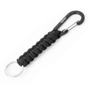 EOTW Carabiner Keychain,Paracord Keychain Small Aluminum Clip D Ring for Camping, Hiking, Fishing, Or As A Key Organizer