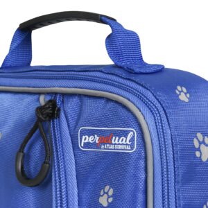 Perpetual Pet First Aid Kit with Vet Wrap, Styptic Powder, Bitter Spray & Veterinary Splint. Ideal for Hiking, Travelling, Camping, Outdoor & Indoor Activities