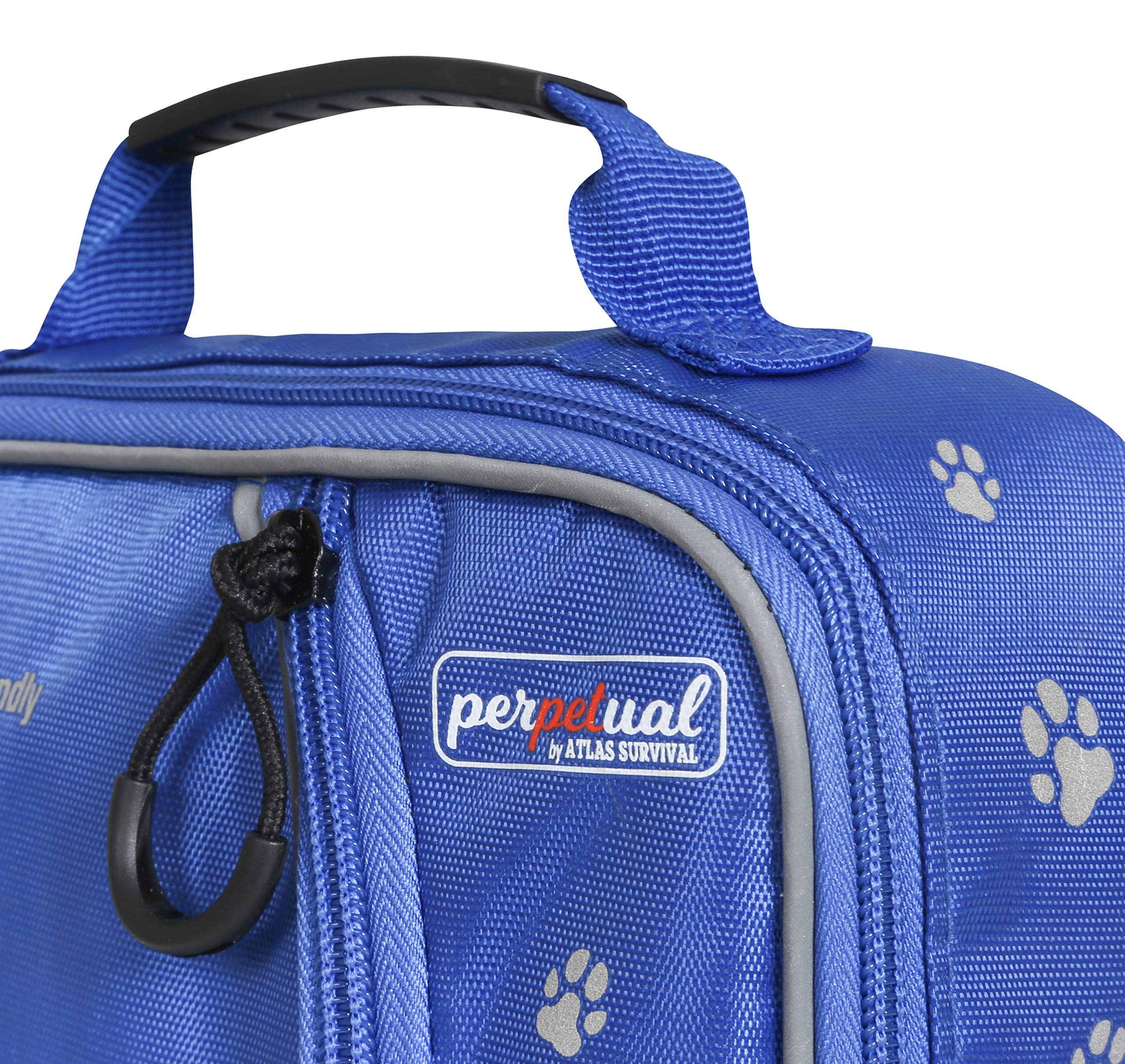 Perpetual Pet First Aid Kit with Vet Wrap, Styptic Powder, Bitter Spray & Veterinary Splint. Ideal for Hiking, Travelling, Camping, Outdoor & Indoor Activities