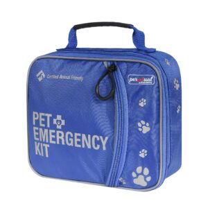 Perpetual Pet First Aid Kit with Vet Wrap, Styptic Powder, Bitter Spray & Veterinary Splint. Ideal for Hiking, Travelling, Camping, Outdoor & Indoor Activities