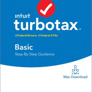 [Old Version] TurboTax Basic 2019 Tax Software [Mac Download]