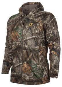 scentblocker scent blocker shield series wooltex hooded parka for men, camo hunting jacket (rt edge, x-large)