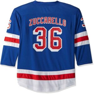 Youth New York Rangers Mats Zuccarello #36 Outerstuff Premier Blue Jersey S/M