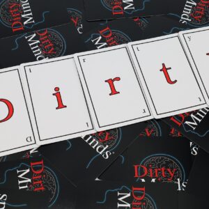 TDC Games Dirty Minds Card Game, Hilariously Twisted Party Card Game, Card Game for Bachelorette Parties, Party Games for Game Night, Naughty Clues with Clean Answers