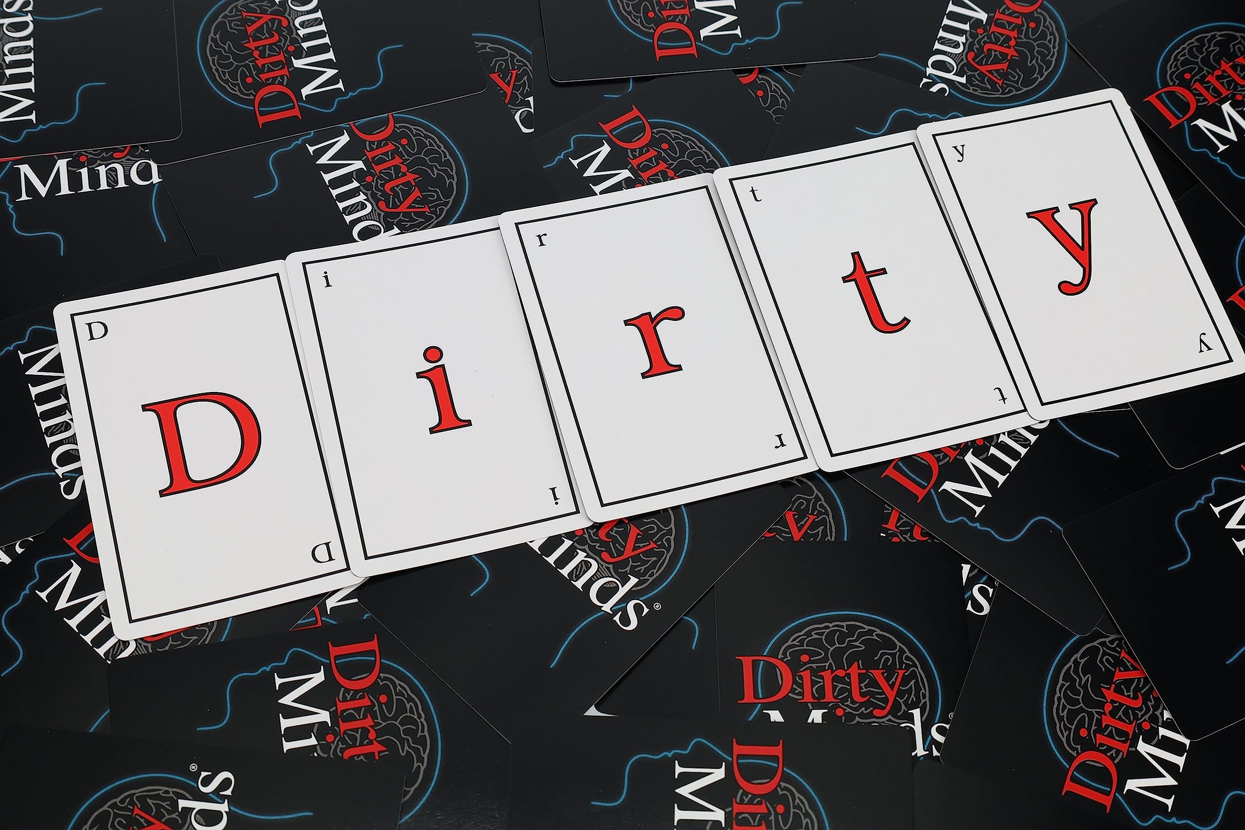 TDC Games Dirty Minds Card Game, Hilariously Twisted Party Card Game, Card Game for Bachelorette Parties, Party Games for Game Night, Naughty Clues with Clean Answers