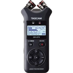 Tascam DR-05X 2-Input / 2-Track Portable Audio Recorder with Onboard Stereo Microphone & 16GB microSDHC Memory Card w/SD Adapter Bundle