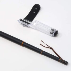 DRAGONtail MIZUCHI zx340 Zoom Small Stream 3 Length Tenkara Rod (with Furled Line Starter Kit)