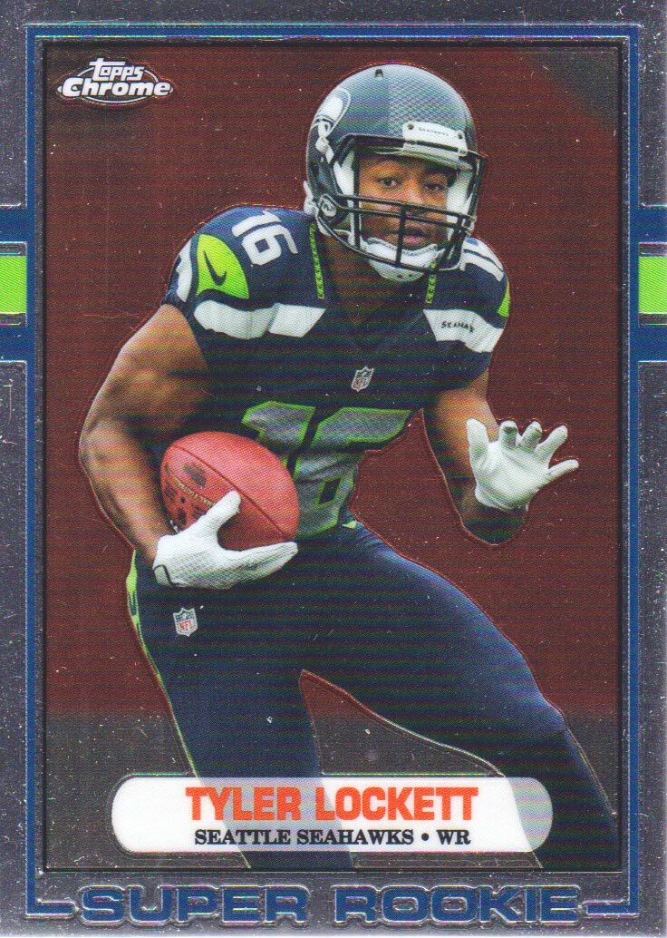 2015 Topps Chrome Football 1989#89-TL Tyler Lockett Seattle Seahawks