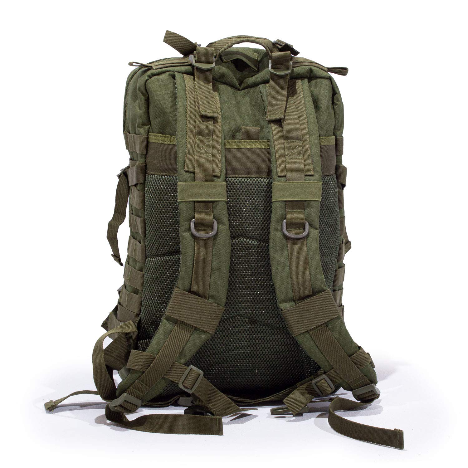 Sirius Survival 50L Expeditionary Tactical Backpack - Large Molle Bag (Green)