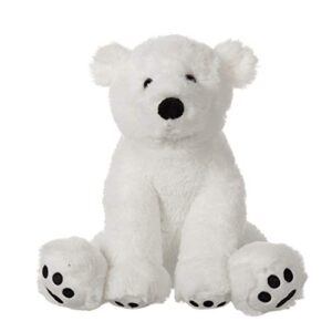 apricot lamb toys plush white polar bear stuffed animal soft cuddly perfect for child （white polar bear ，8 inches