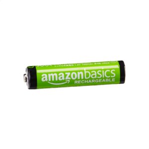 Amazon Basics 6-Pack Rechargeable NiMH Cordless Phone Replacement Battery, 700 mAh, Replaces HHR-75AAA/B-6