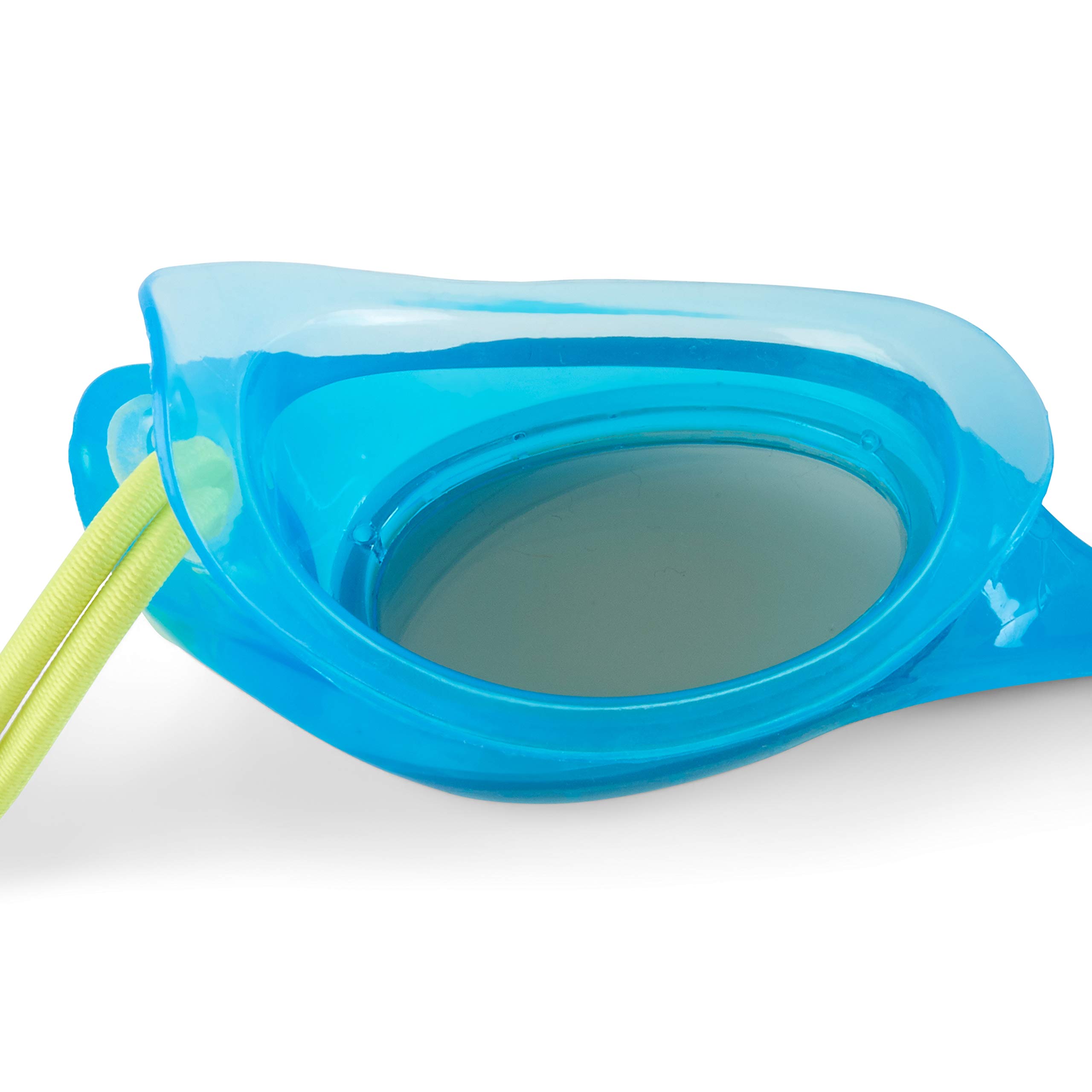 Speedo Unisex-Child Swim Goggles Hydrospex Bungee Junior Ages 3-8 , Blush/Jade