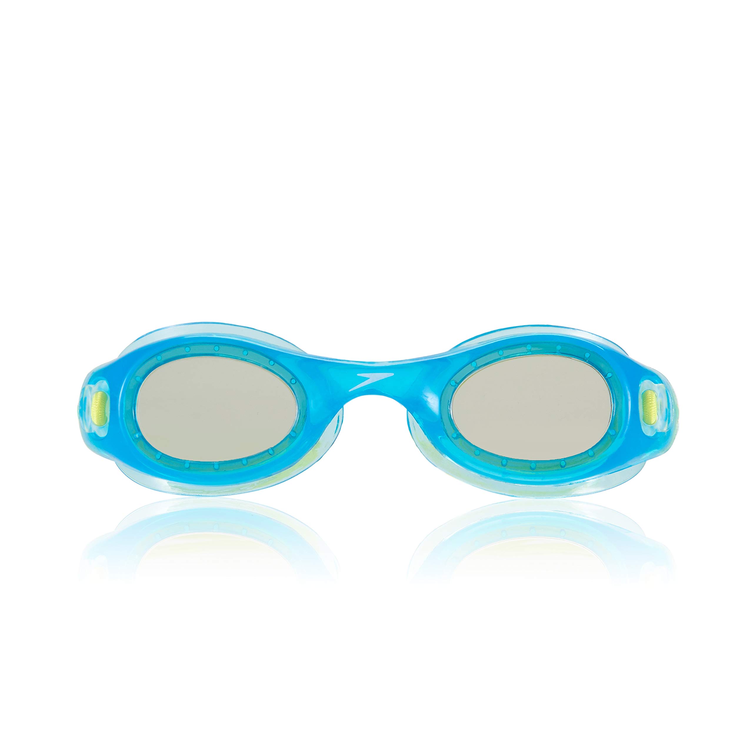 Speedo Unisex-Child Swim Goggles Hydrospex Bungee Junior Ages 3-8 , Blush/Jade