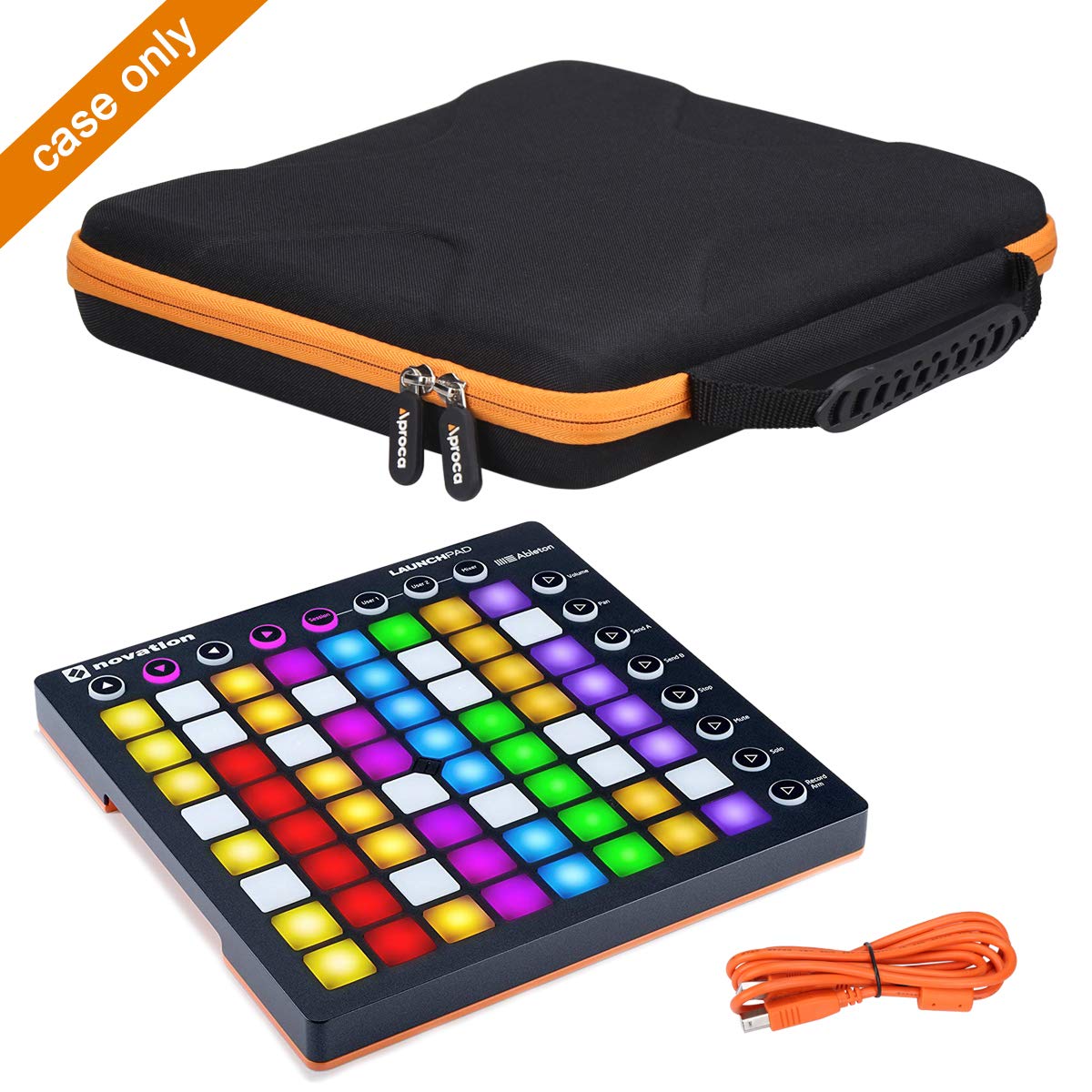 Aproca Hard Carry Travel Case For Novation Launchpad MK2 Ableton Live Controller