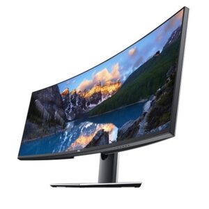 Dell U4919DW UltraSharp 49-Inch QHD 5120x1440 32:9 Curved Monitor (Renewed) with 1 YR CPS Enhanced Protection Pack