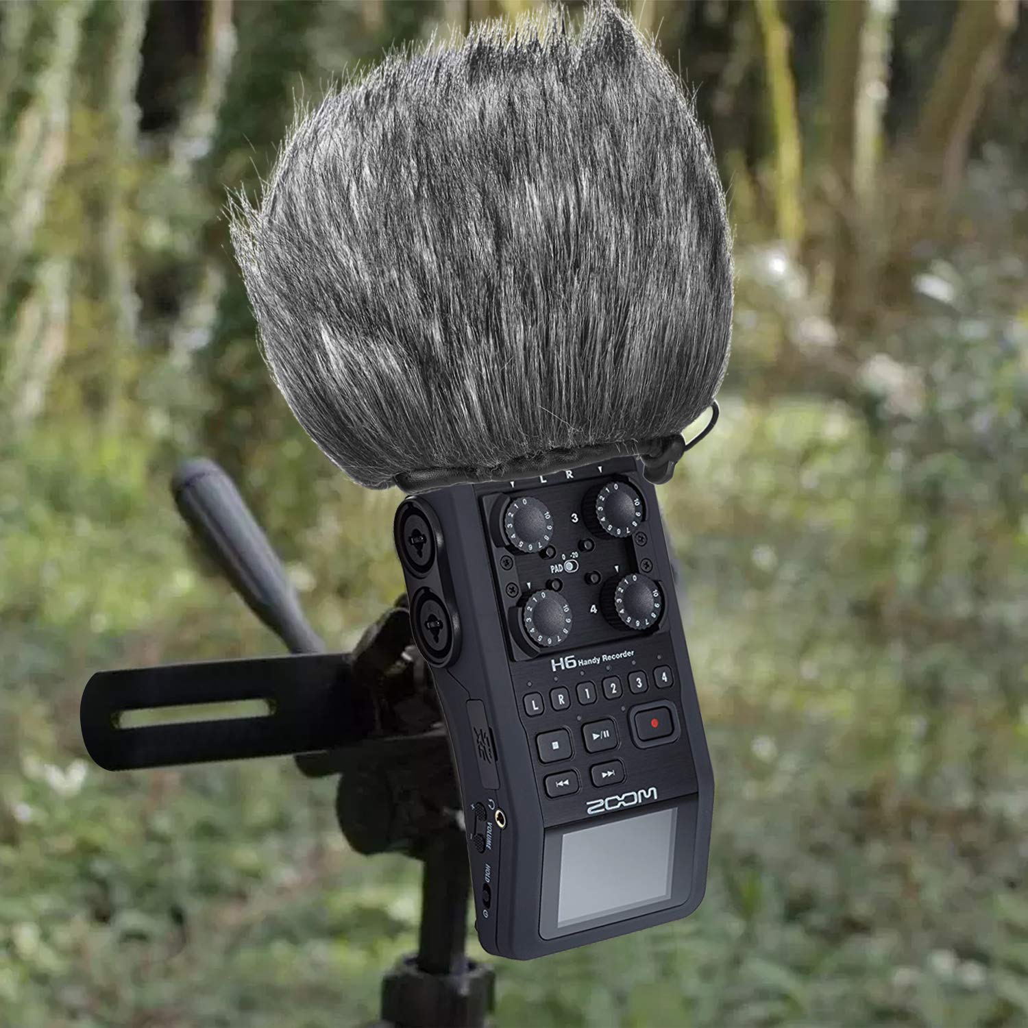 SUNMON H5, H6 Windscreen Microphone Wind Muff fits for Zoom H5 H6 Portable Handy Recorder