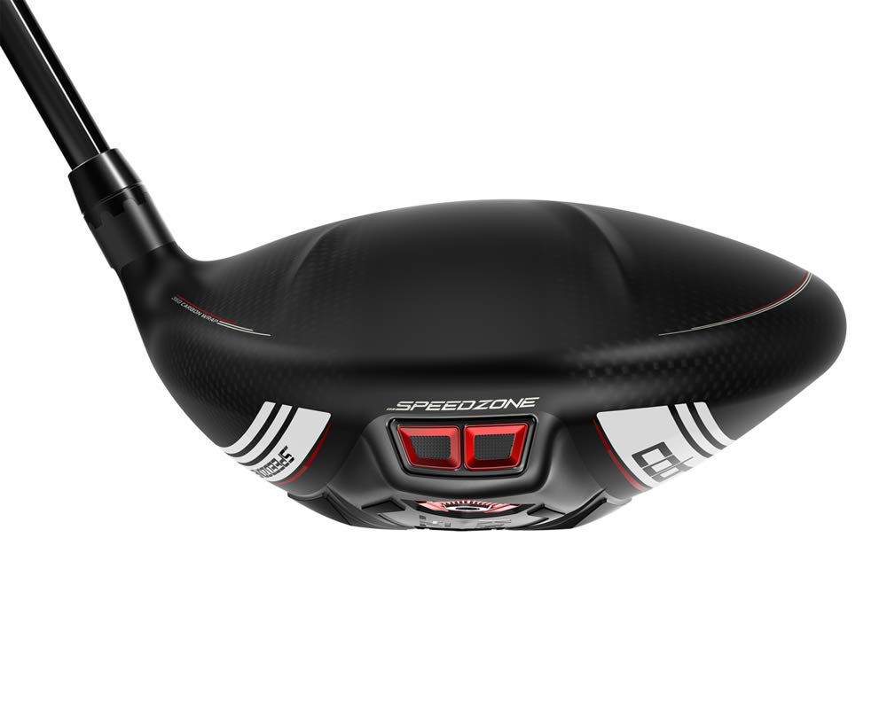 Cobra Golf 2020 Speedzone Driver Black-White (Men's, Right Hand, Project X Hzrdus Smoke Yellow 60, Stiff Flex 6.0, 9.0)