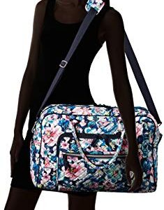 Vera Bradley Women's Cotton Weekender Travel Bag, Garden Grove, One Size