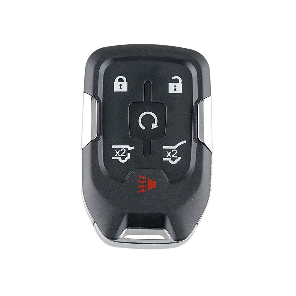 WFMJ for Chevy Chevrolet Tahoe Suburban GMC Yukon HYQ1AA Keyless Entry 6 Buttons Remote Key Case Shell Fob