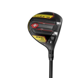 Cobra Golf 2020 Speedzone Fairway Black-Yellow 3w4w (Men's, Right Hand, MCA Tensei AV Blue 65, Stiff Flex, 14.5)