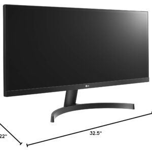 LG 34WL500-B 34" 21:9 UltraWide Full HD HDR10 IPS LED Monitor, Black