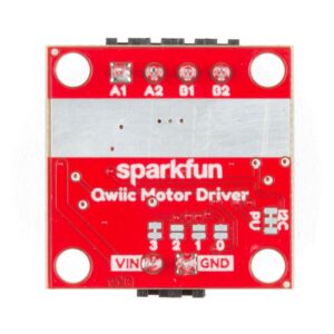 SparkFun Qwiic Motor Driver I2C Plug and Play Breakout No Soldering required to control small DC Motors 1.2A Steady state drive per channel 1.5A Peak 2 channels 127 levels of drive strength 3.3V Logic