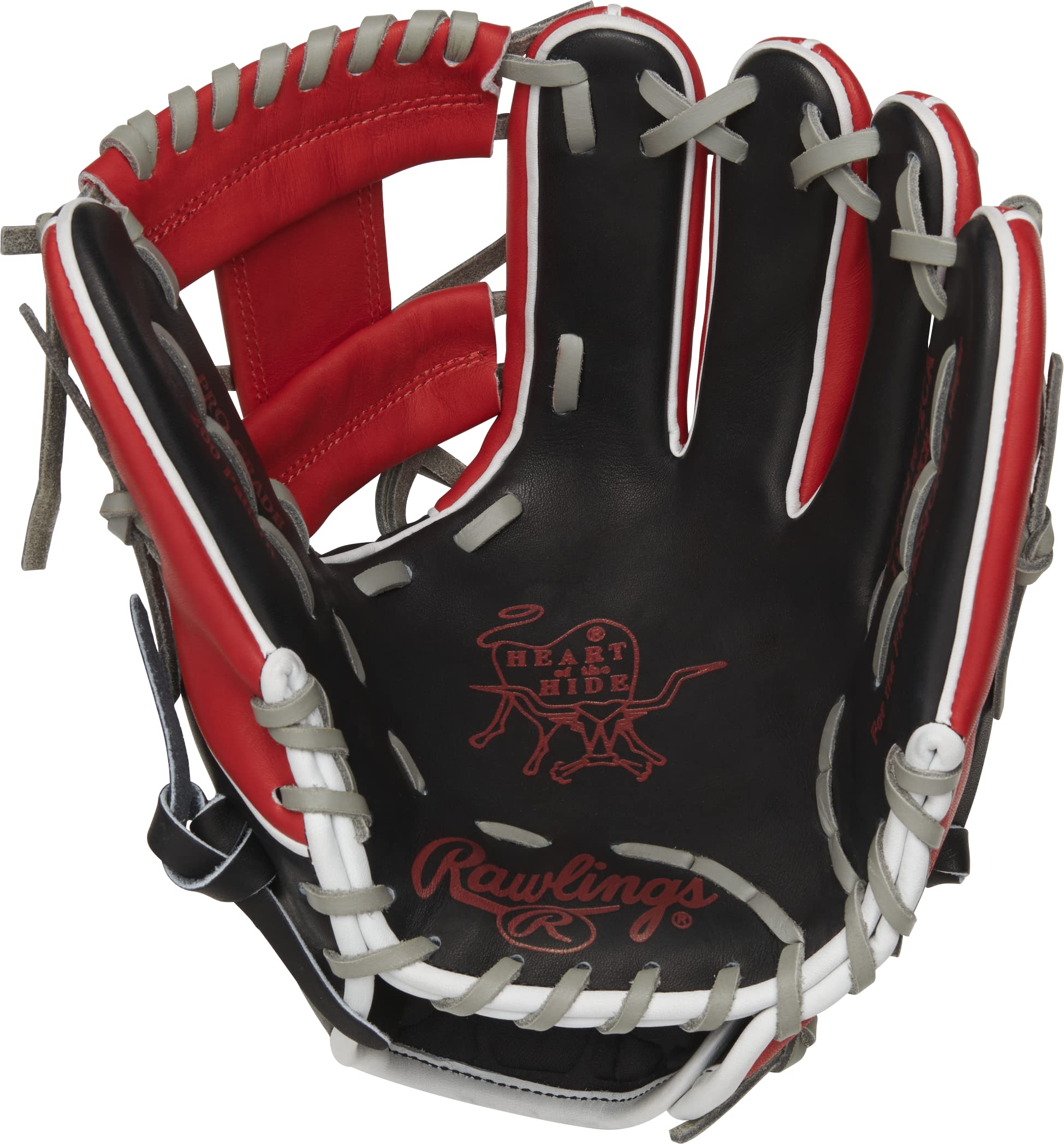 Rawlings | Heart of The Hide Baseball Glove | Right Hand Throw | 11.5" Pro I-Web | Flag Collection Edition - Canada