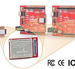 SparkFun RedBoard Artemis Machine Learning Development Board Includes BLE One megabyte of Flash USB-C connector Qwiic I2C MEMS microphone Compatible with Arduino IDE Run TenserFlow models R3 footprint