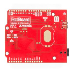 SparkFun RedBoard Artemis Machine Learning Development Board Includes BLE One megabyte of Flash USB-C connector Qwiic I2C MEMS microphone Compatible with Arduino IDE Run TenserFlow models R3 footprint