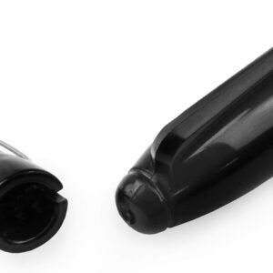 Mini Permanent Marker Black Keychain, Black, 2 Pcs