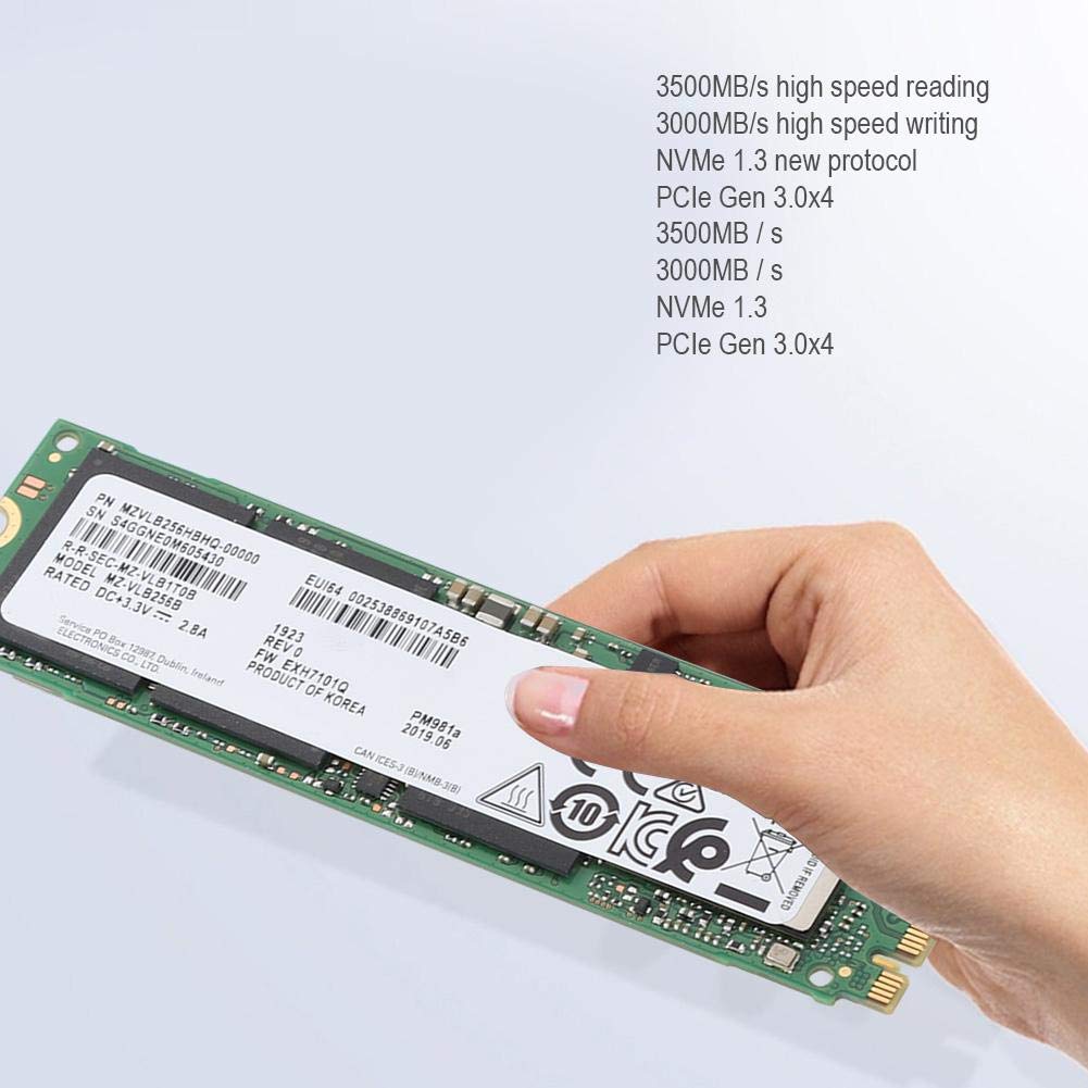 PCI-E Nvme Adapter PCI-E SSD,PM981a Nvme m.2 2280 PCI-E Solid State Drive High Speed 3500MB/S Reading 3000MB/S Writing