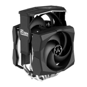 ARCTIC Freezer 50 TR - Dual Tower CPU Cooler for AMD Ryzen Threadripper SP3, sTR4, with A-RGB, Two Pressure-optimised Fans, 8 Heatpipes for Max. Performance