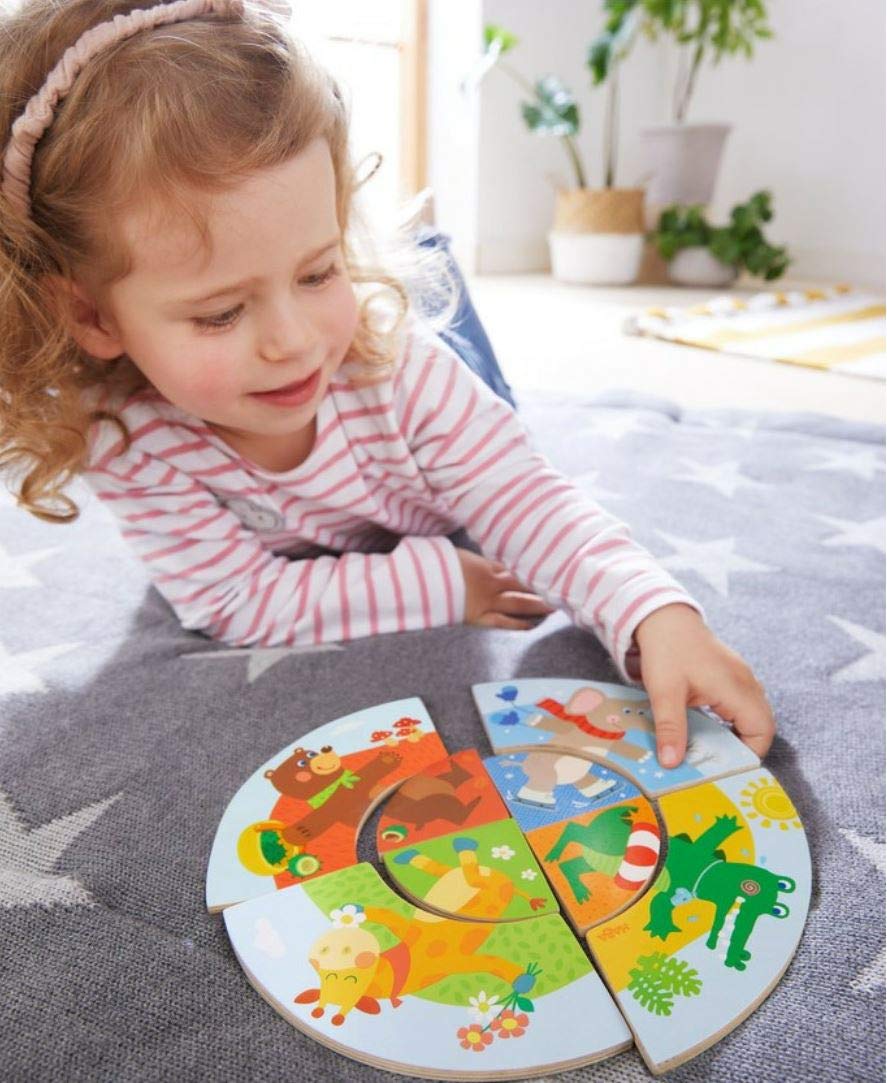 HABA Wooden Animal Seasons Arranging Game