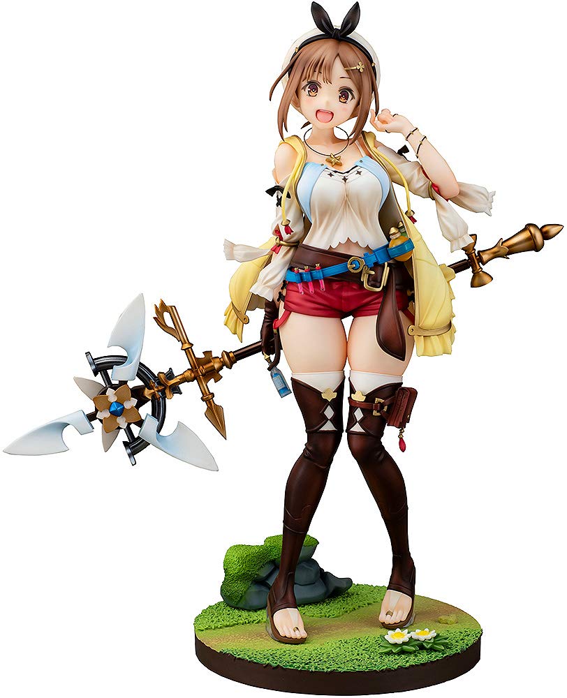 Wonderful Works Atelier Ryza: Ever Darkness & The Secret Hideout: Ryza (Reisalin Stout) 1:7 Scale PVC Figure, Multicolor