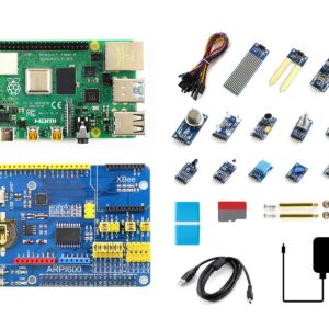 waveshare Sensor Kit Compatible with Raspberry Pi 4 Model B Includes ARPI600 Adapter Board 13x Popular Sensors