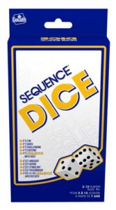 sequence dice peggable - bilingual by jax - packaging colors may vary