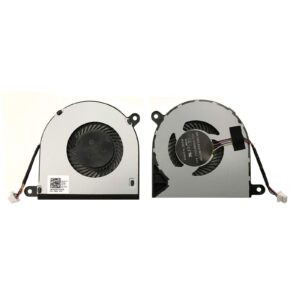 todiys cpu cooling fan for dell inspiron 13 13.3" 5368 5378 5379 7375 7368 7378 p69g 15 15.6" 5568 5578 7569 7579 p58f 31tpt 031tpt cn-031tpt 023.1006m.0012 dfb451005m20tep