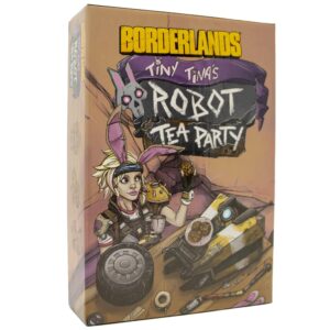 nerdvana game: borderlands: tiny tina's robot tea party - roleplaying card game, strategy game, officially licensed, ages 13+, 2-5 players, 15 min