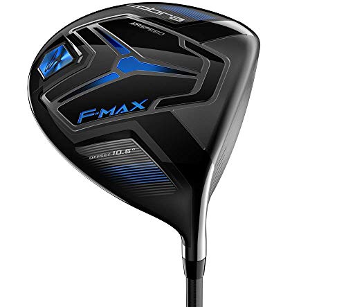 Cobra Golf 2020 F Max Complete Set Black-Blue (Men's, Right Hand, Graphite, Reg Flex, 10.5, 3W,5W,4H,5H,6-PW, SW, Putter, Bag)