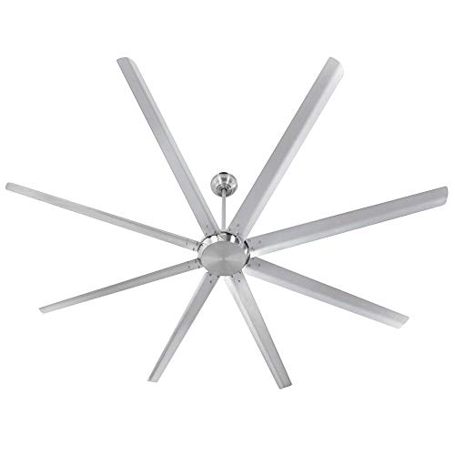 Westinghouse Lighting 7224900 Widespan Industrial Ceiling Fan with Remote, 100 Inch, Brushed Nickel