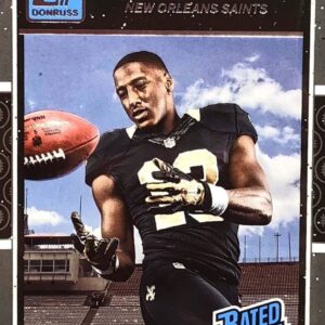 Michael Thomas 2016 Donruss Mint Rated Rookie Card #386 Picturing this New Orleans Saints Star in His Black Jersey