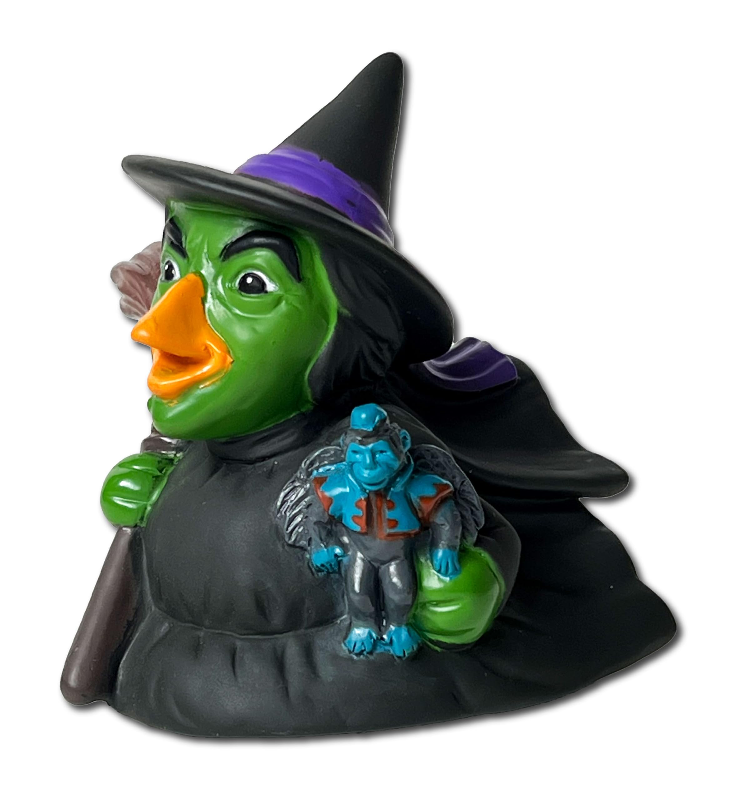 CelebriDucks - Wicked Witch - Floating Rubber Ducks - Collectible Bath Toy Gift for Kids & Adults of All Ages