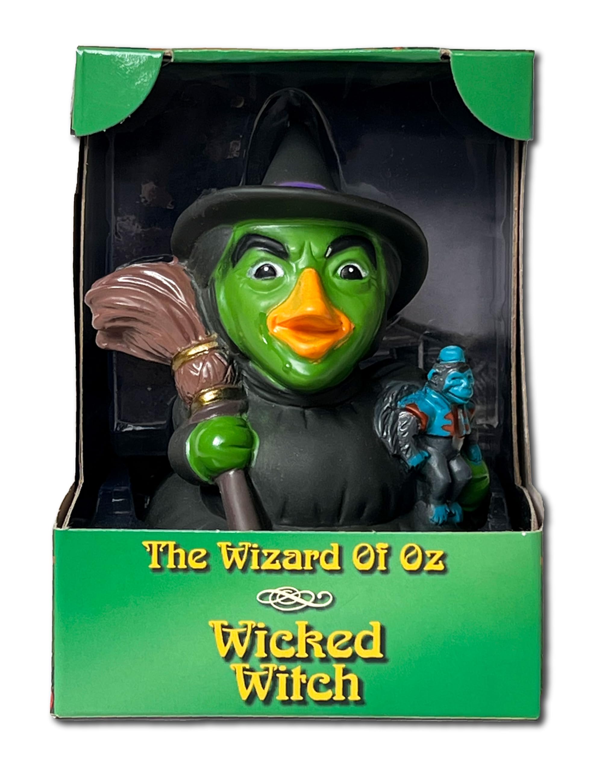 CelebriDucks - Wicked Witch - Floating Rubber Ducks - Collectible Bath Toy Gift for Kids & Adults of All Ages