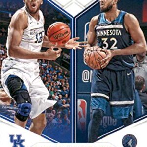 2019-20 Panini Contenders Draft Picks Legacy #10 Karl-Anthony Towns Kentucky Wildcats/Minnesota Timberwolves Official NBA Basketball Trading Card in Raw (NM or Better) Condition