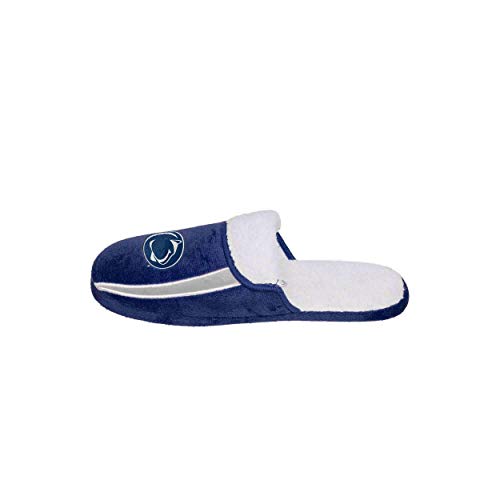 FOCO Penn State Nittany Lions NCAA Mens Sherpa Slide Slippers - L