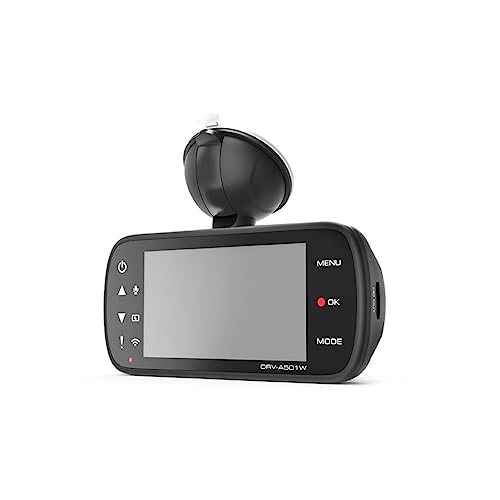 Kenwood DRV-A501WDP 3" HD Dashcam with Wi-Fi