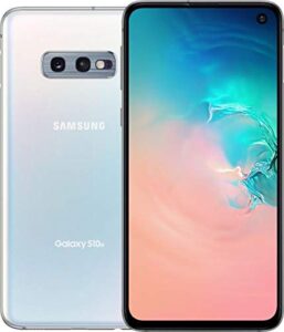 samsung galaxy s10e g970u 128gb gsm unlocked android phone (usa version) - prism white