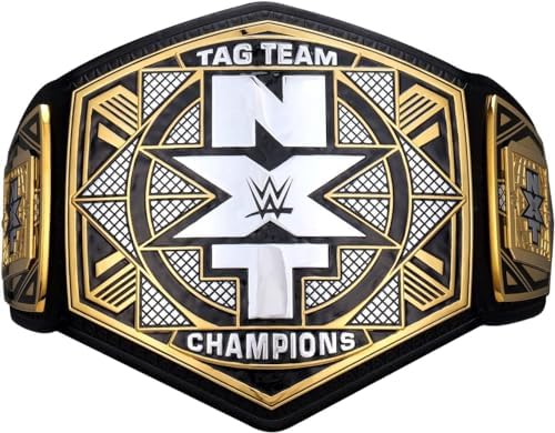 WWE Authentic Wear NXT Tag Team Championship Replica Title Belt Multi